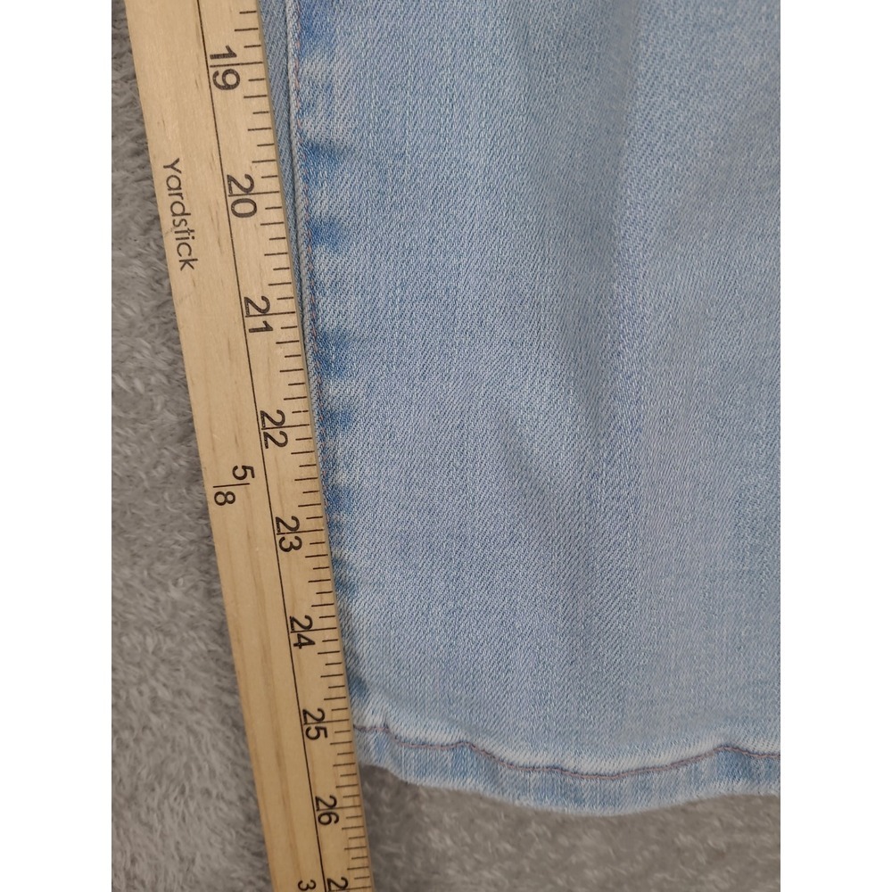 Judy Blue Jeans Womens 16W Blue Boyfriend Fit Distressed High Rise Stretch Rips - Picture 10 of 15
